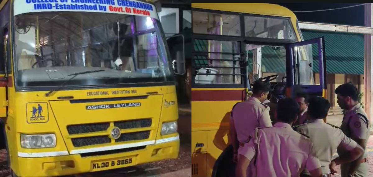 ചെങ്ങന്നൂരിൽ ബസ് നന്നാക്കുന്നതിനിടെ എഞ്ചിൻ പൊട്ടിത്തെറിച്ച് അപകടം; മെക്കാനിക്കിന് ദാരുണാന്ത്യം