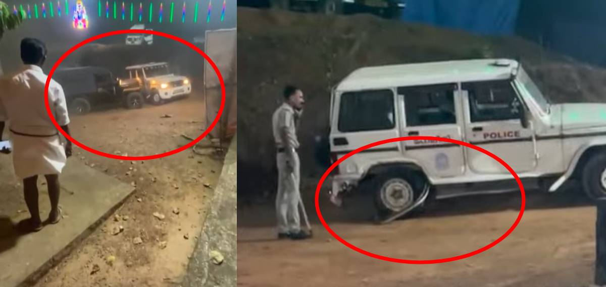 കൊല്ലത്ത് അല്‍സേഷ്യന്‍ നായയുമായെത്തി പൊലീസിനെ ആക്രമിച്ച് ഗുണ്ടാ നേതാവ്; ഉദ്യോഗസ്ഥര്‍ക്ക് പരിക്ക്