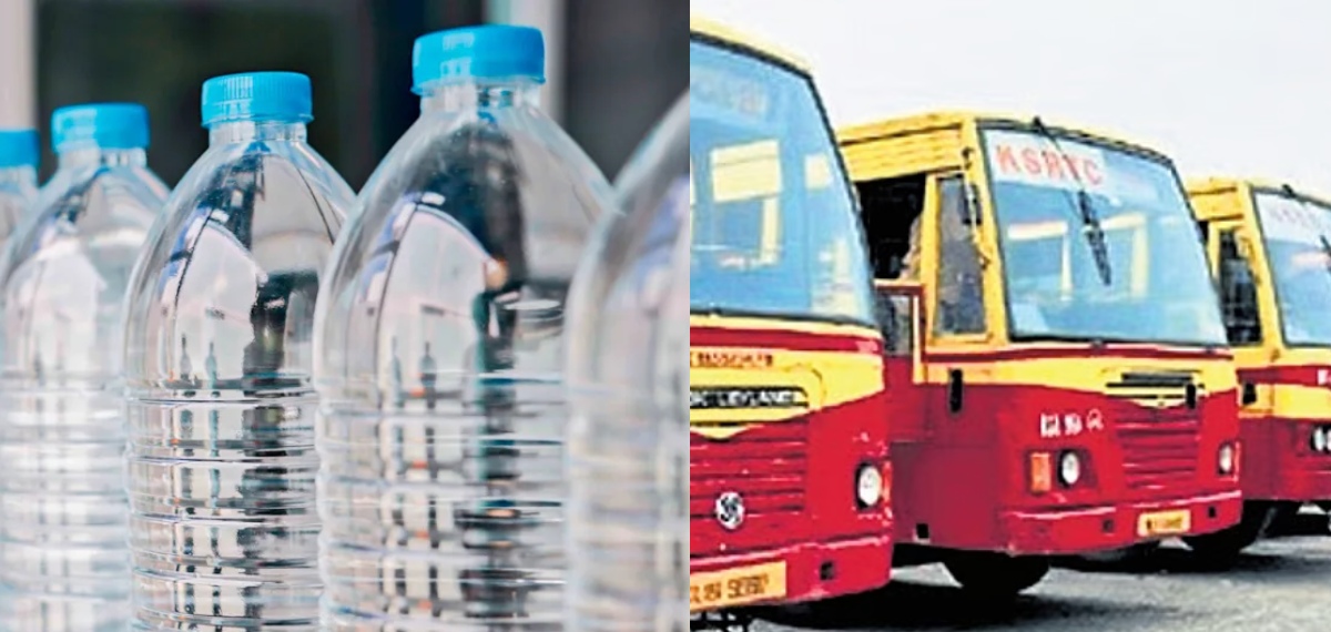 കെഎസ്ആര്‍ടിസിയില്‍ ഇനി കുറഞ്ഞ നിരക്കില്‍ കുപ്പിവെള്ളം; രണ്ട് രൂപ കണ്ടക്ടര്‍ക്കും ഒരു രൂപ ഡ്രൈവര്‍ക്കും