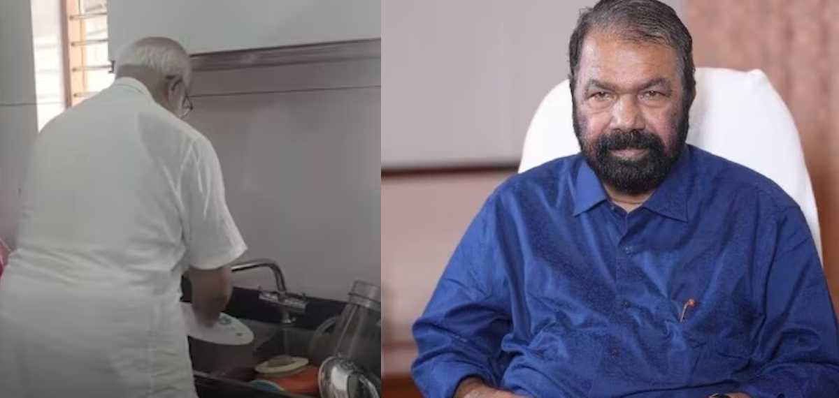 'പഴഞ്ചൻ ഫ്യൂഡൽ മാടമ്പിത്തരം ഉള്ളിൽപേറുന്നവർക്ക് ഒരാൾ സ്വന്തം പാത്രം കഴുകുന്നത് കാണുമ്പോൾ അസ്വസ്ഥത ഉണ്ടാകാം'