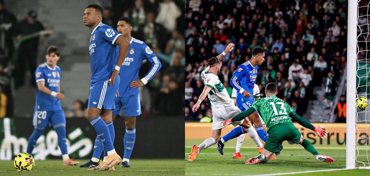 എൽച്ചെയുമായി ഞെട്ടിക്കുന്ന സമനില; എന്നിട്ടും ലാലിഗയിൽ ഒന്നാം സ്ഥാനം തിരിച്ചുപിടിച്ച് റയൽ