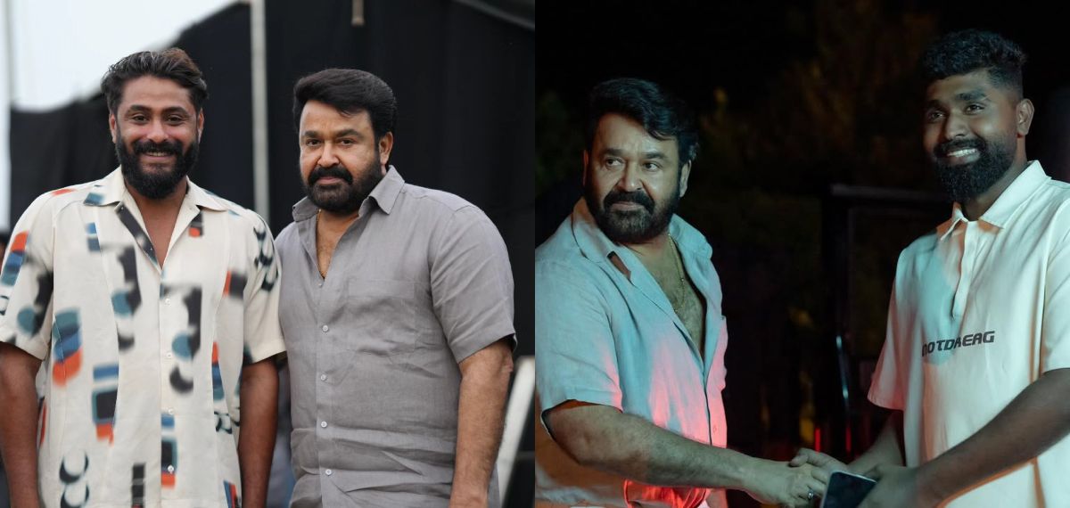 ജോർജുകുട്ടിയെ കാണാൻ കാട്ടാളനിലെ പിള്ളേർ എത്തി.. ലാലേട്ടനൊപ്പം ഹനാൻ ഷായും പെപ്പെയും