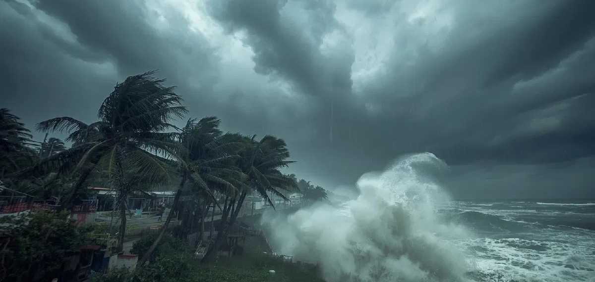 മൊന്‍ ത ചുഴലിക്കാറ്റ് നാളെ കരതൊടും; മൂന്ന് സംസ്ഥാനങ്ങളിലെ സ്‌കൂളുകള്‍ക്ക് അവധി