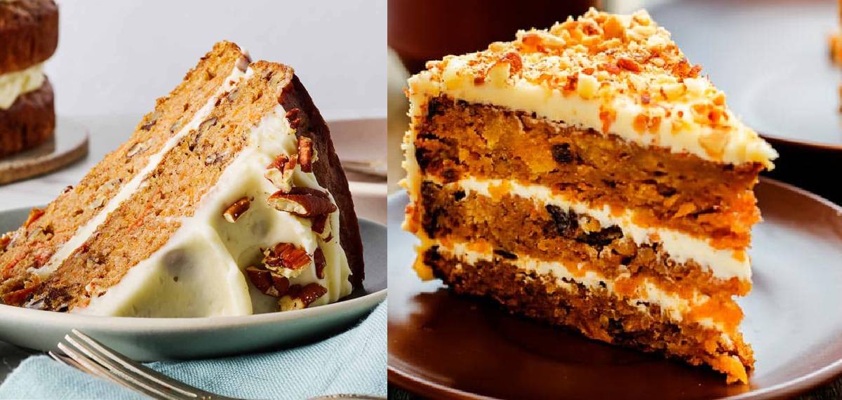 carrot cake and christmas cake recipes